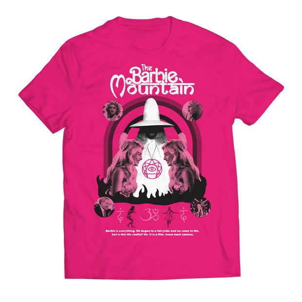 The Barbie Mountain - Pink T shirt